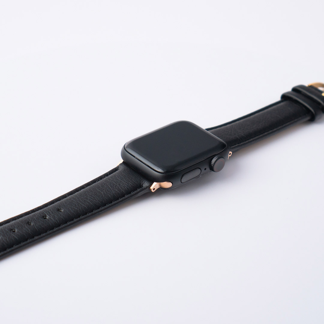 Rem Sort - Leather Til Apple Watch - Billede 2