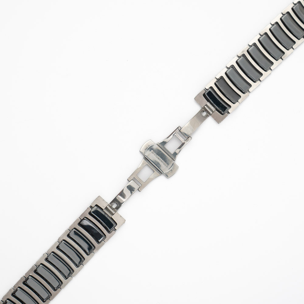 Stålrem Elegance - Silver / Black Til Apple Watch - Billede 2