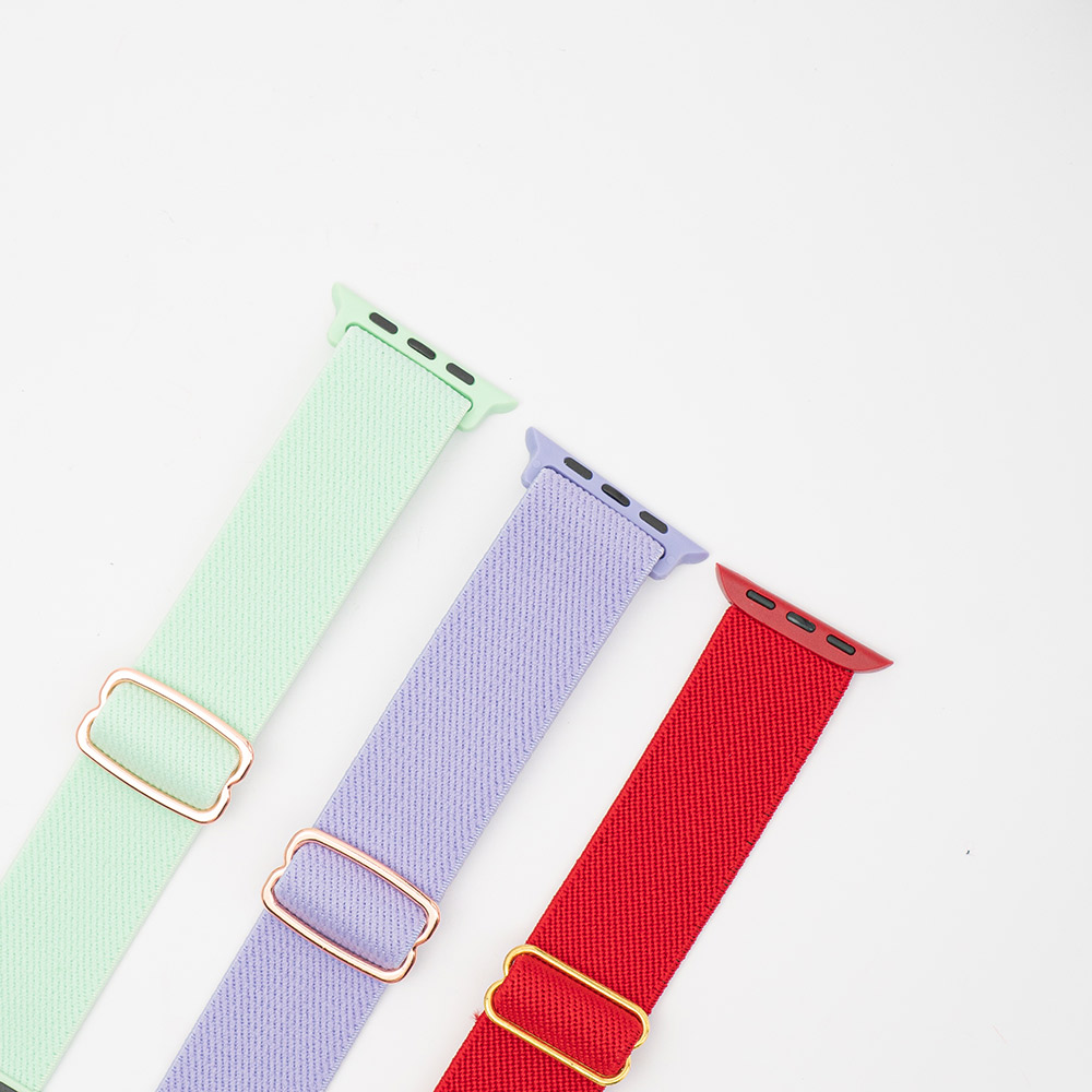 Nylonrem - Lys Pink til Apple Watch - Billede 2
