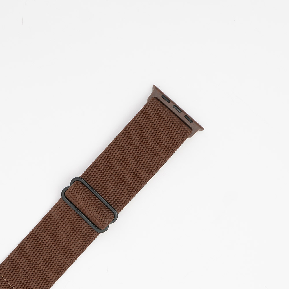 Nylonrem - Brown Til Apple Watch