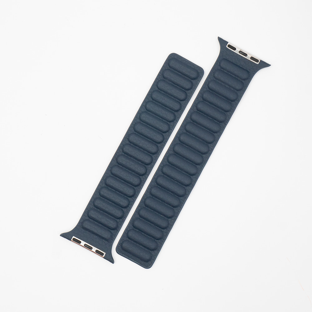 LæderWrap - Midnight Blue Til Apple Watch - Billede 3