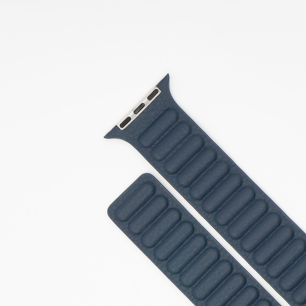 LæderWrap - Midnight Blue Til Apple Watch - Billede 2