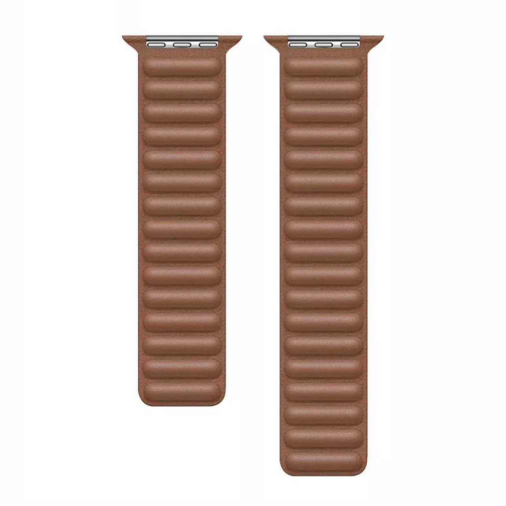 LæderWrap - Vintage Brown Til Apple Watch - Billede 2