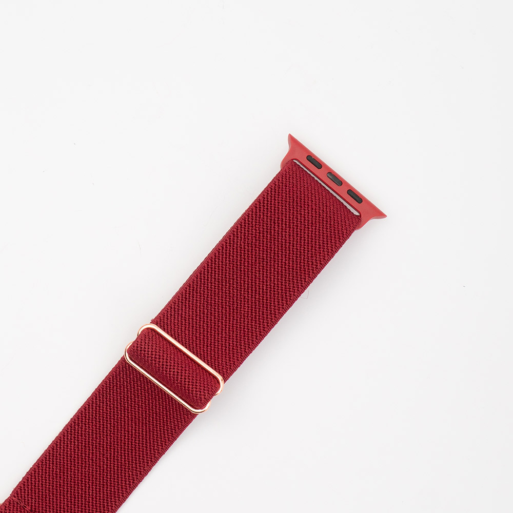 Nylonrem - Wine Red Til Apple Watch