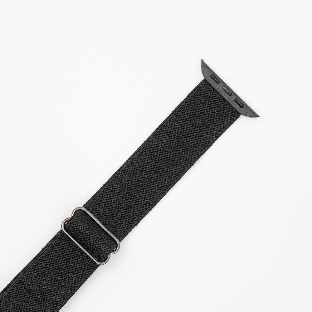Nylonrem - Black Til Apple Watch