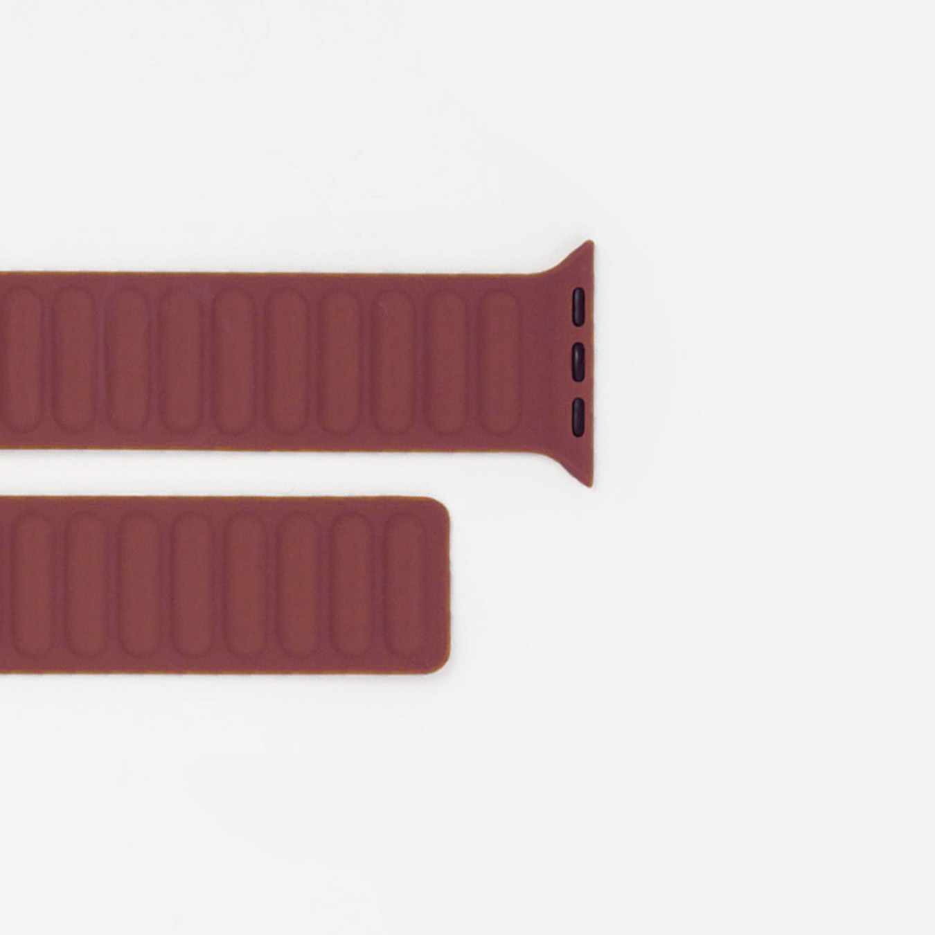SilikoneMagnet - Burgundy Til Apple Watch - Billede 2