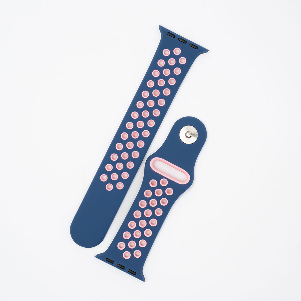 Silikone Fitness - Plum / Pink Til Apple Watch
