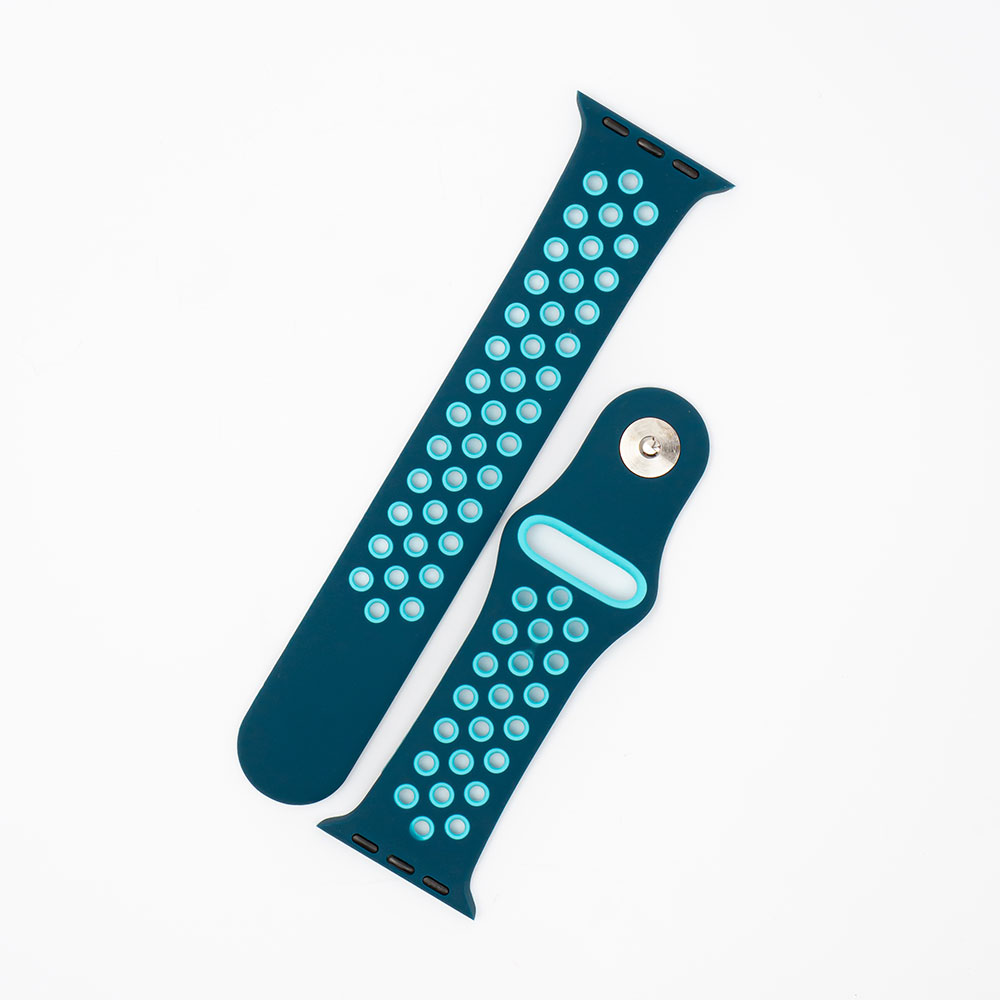 Silikone Fitness - Petrol / Mint Til Apple Watch - Billede 2