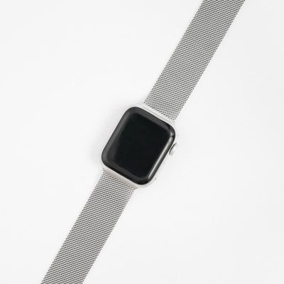 Meshrem til Apple Watch - Sølv