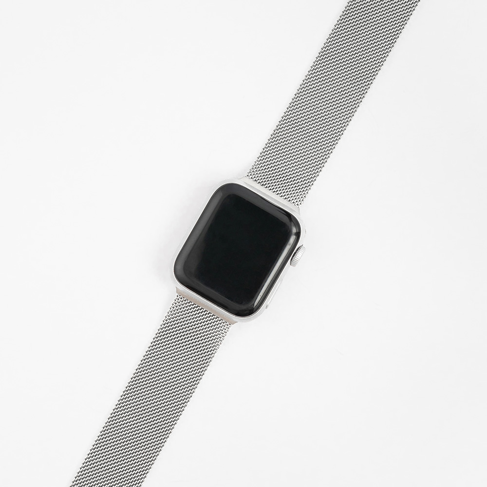 Meshrem til Apple Watch - Sølv