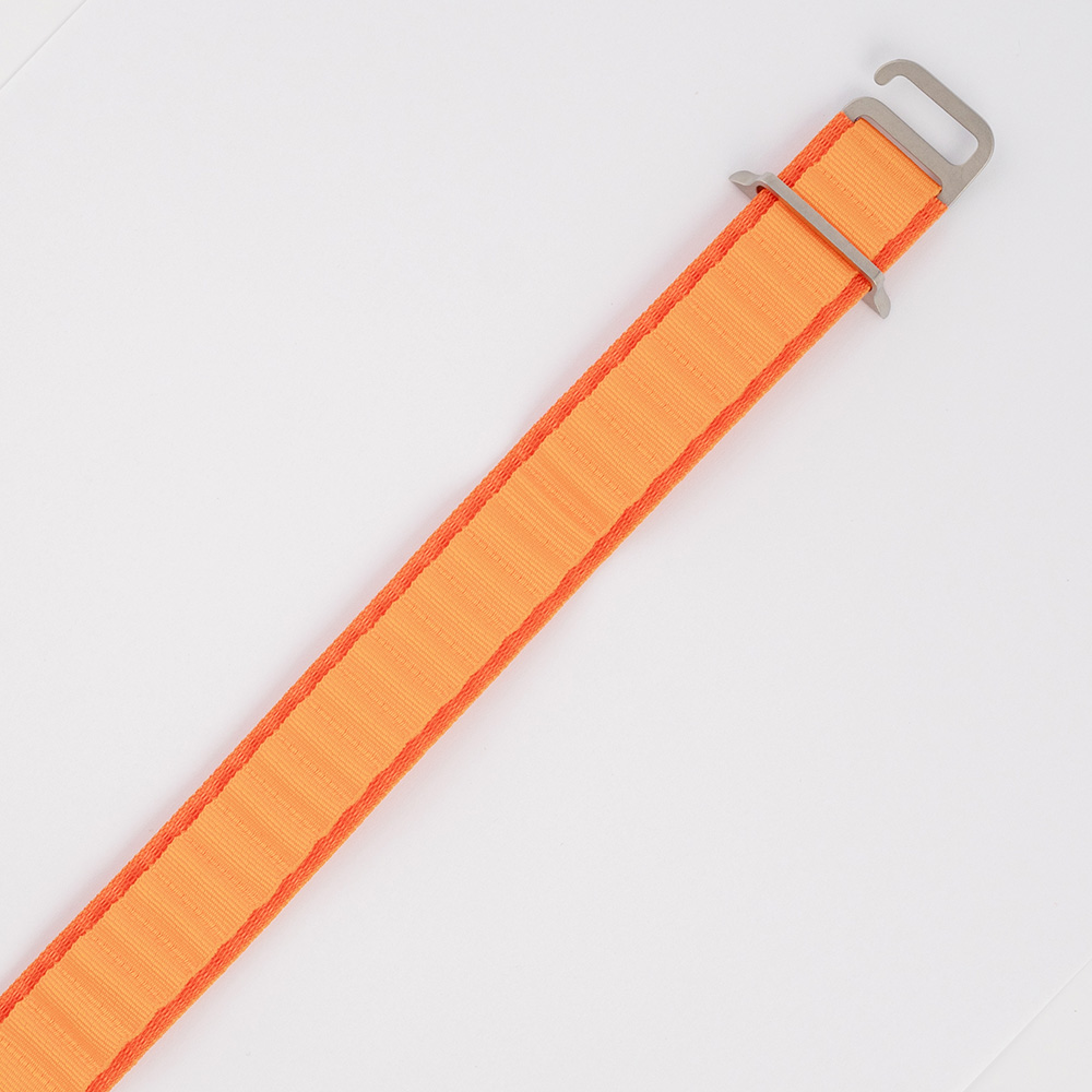 Nylonrem - Mili - Orange til Apple Watch - Billede 4