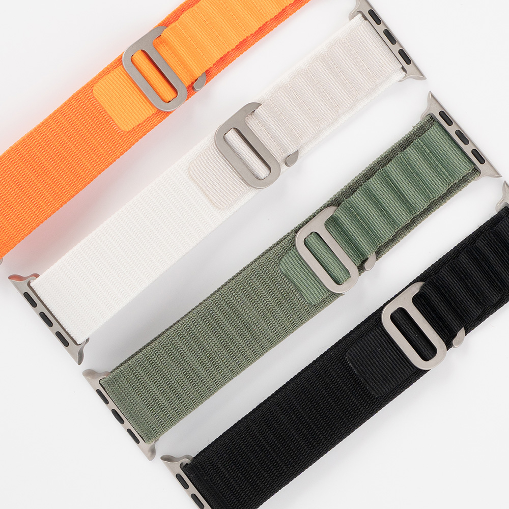 Nylonrem - Mili - Cream til Apple Watch - Billede 4