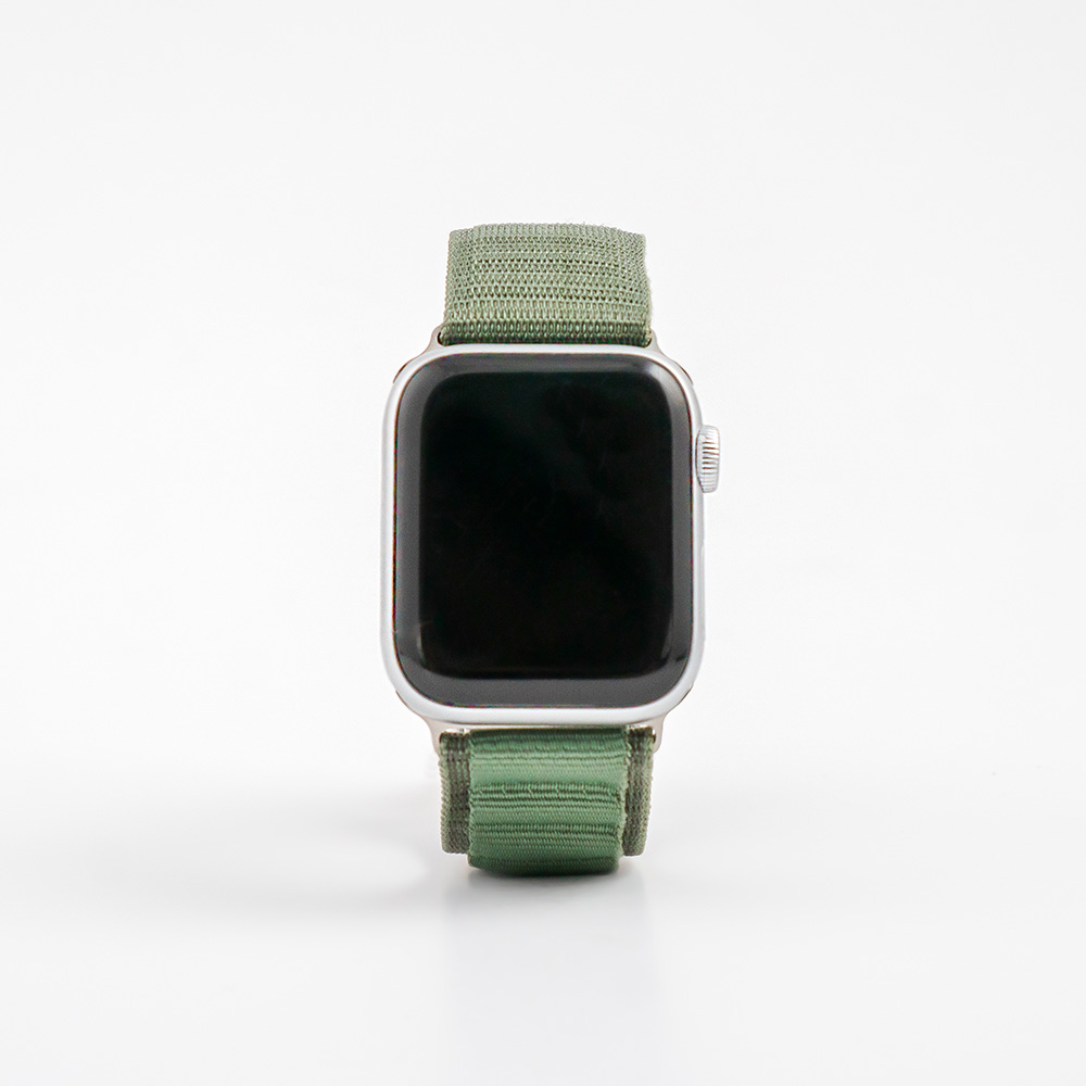 Nylonrem - Mili - Grøn til Apple Watch - Billede 2