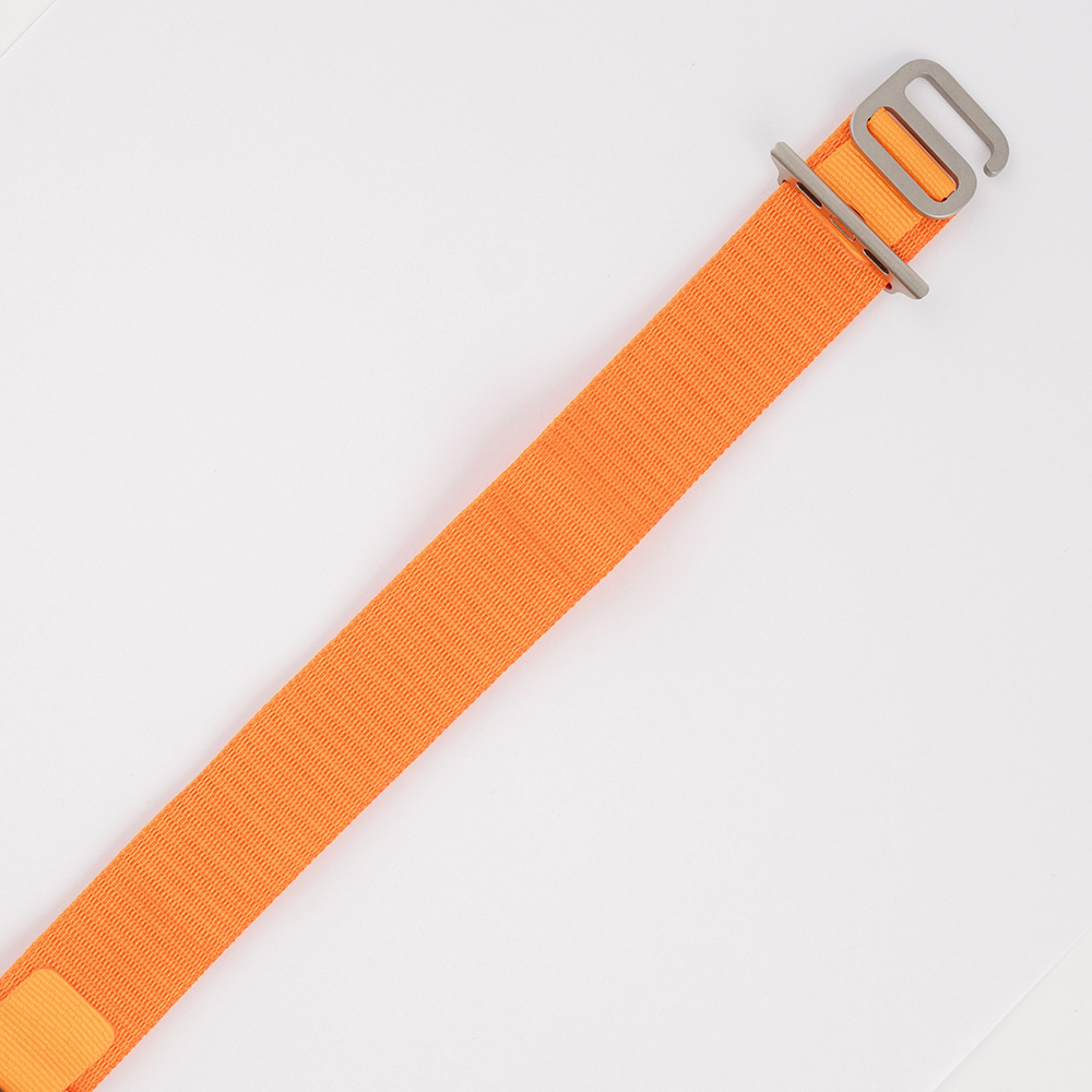 Nylonrem - Mili - Orange til Apple Watch - Billede 3