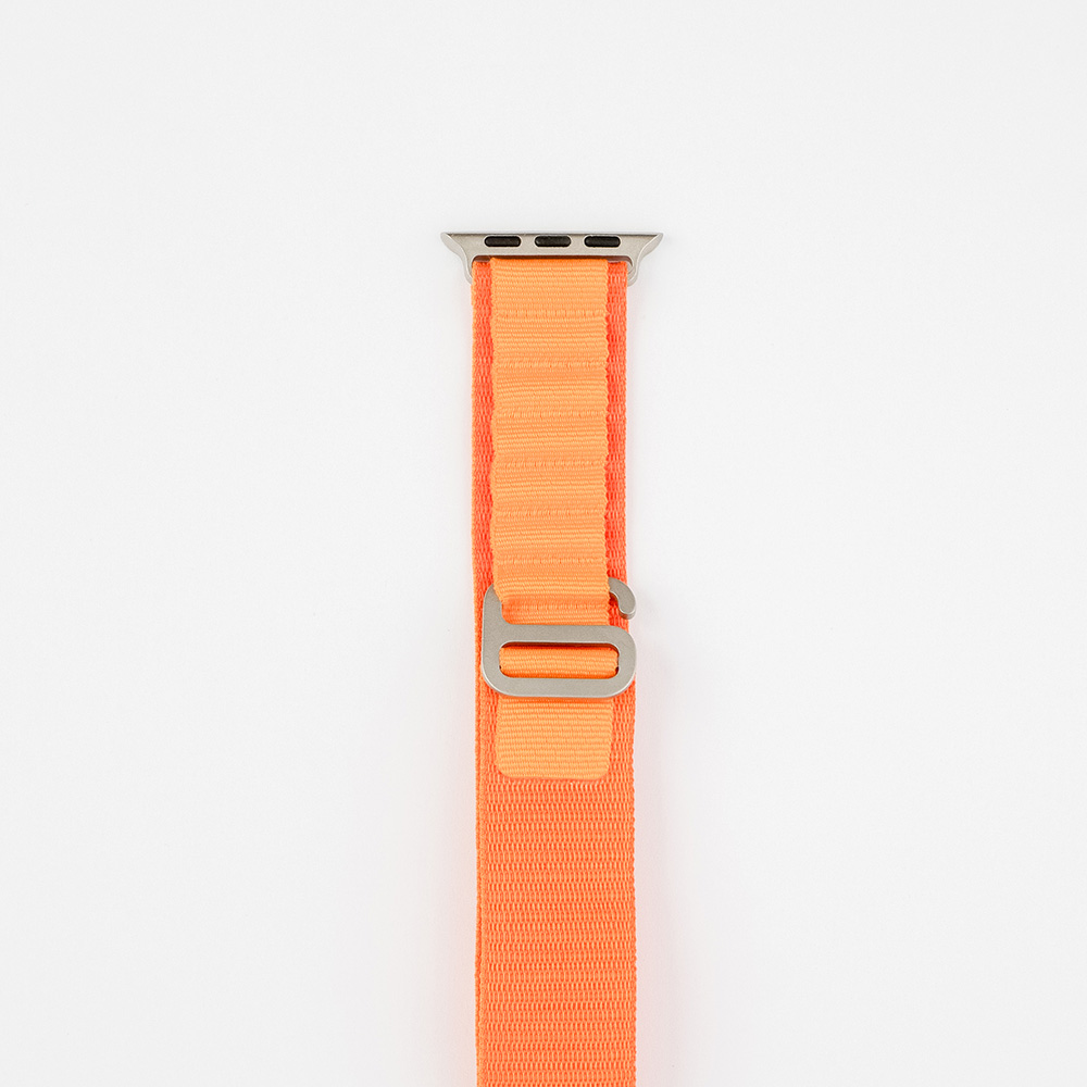 Nylonrem - Mili - Orange til Apple Watch
