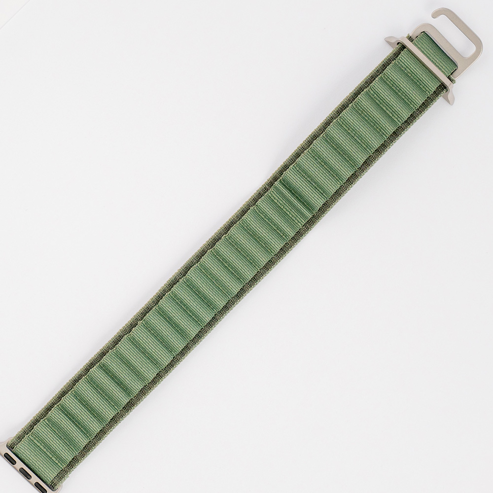 Nylonrem - Mili - Grøn til Apple Watch - Billede 3