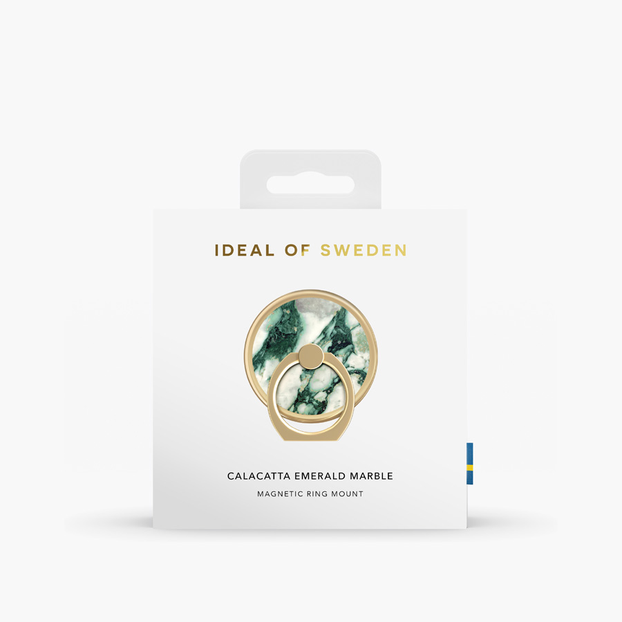 Magnet Ring Emerald Marble - Billede 4