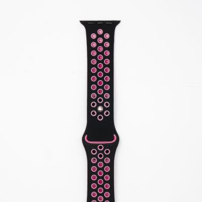 Apple Watch black-pink-neon