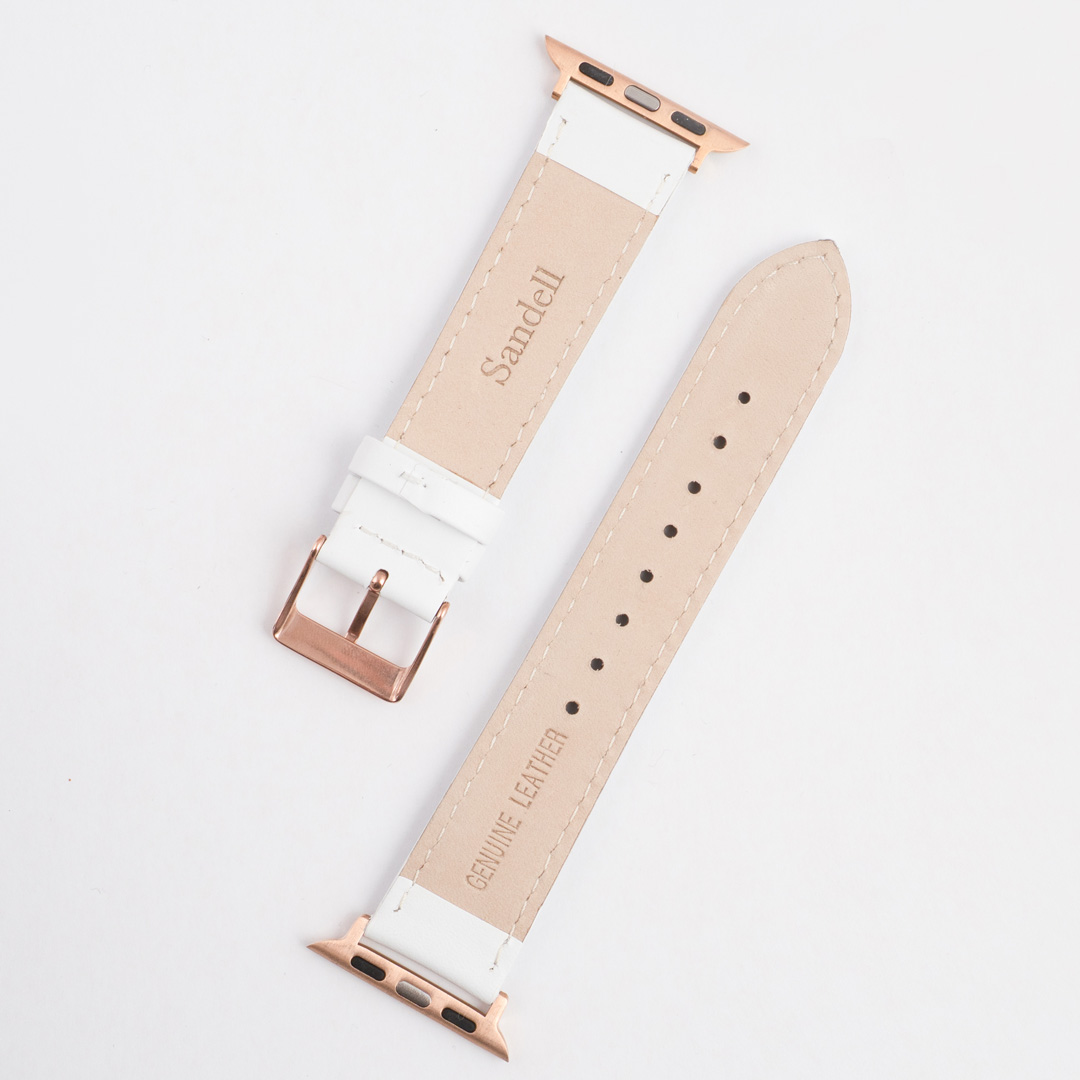 Rem Hvid – Leather til Apple Watch - Billede 5