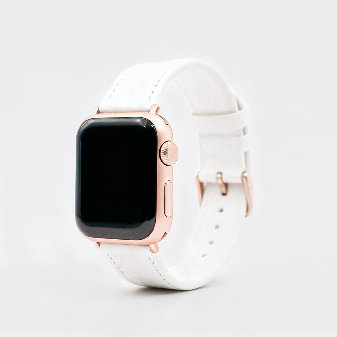Rem Hvid – Leather til Apple Watch - Billede 3