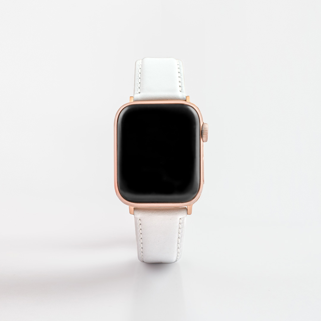 Rem Hvid – Leather til Apple Watch - Billede 2