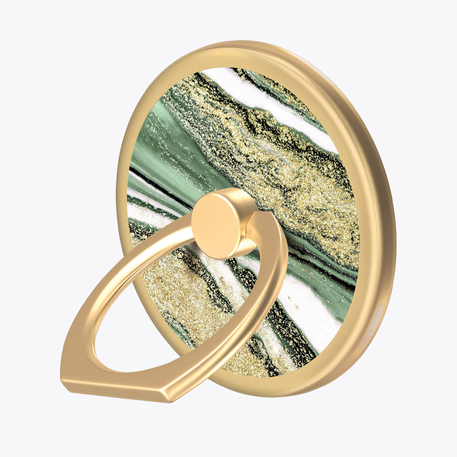 Magnet Ring Green Swirl - Billede 2