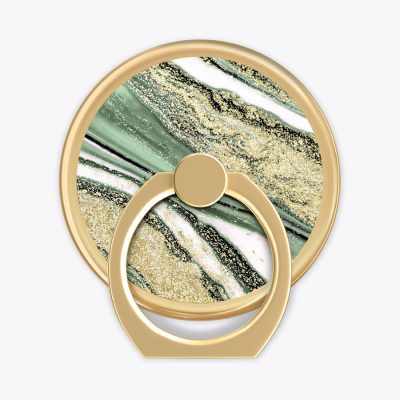 Magnet Ring Green Swirl