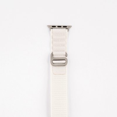 Nylonrem - Mili - Cream til Apple Watch