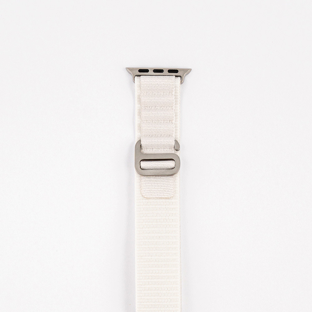 Nylonrem - Mili - Cream til Apple Watch