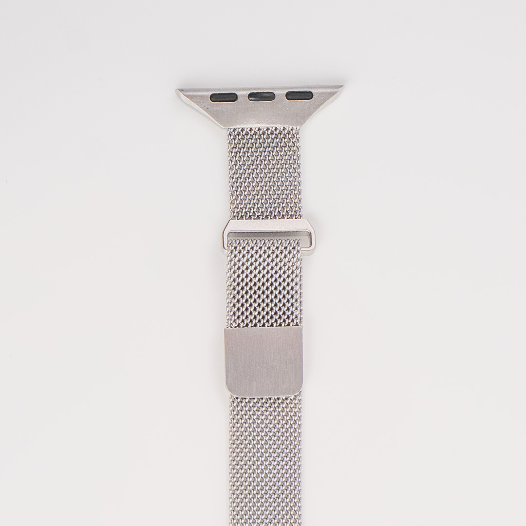 Mesh Petite Silver – Stålrem - Billede 2
