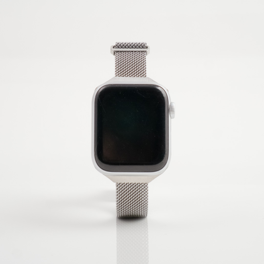 Mesh Petite Silver – Stålrem